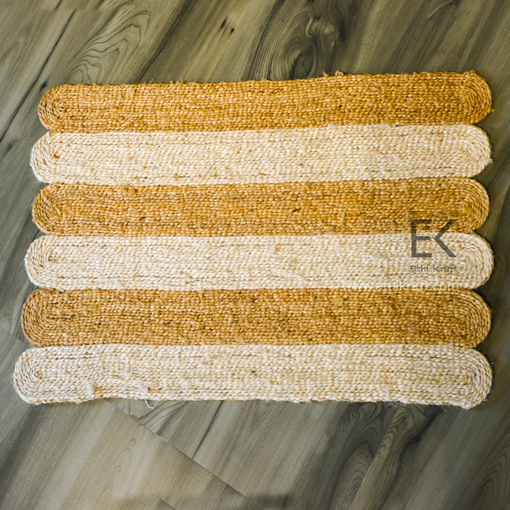 Ethi Kraft Handmade Jute Rug – Rectangle / Oval