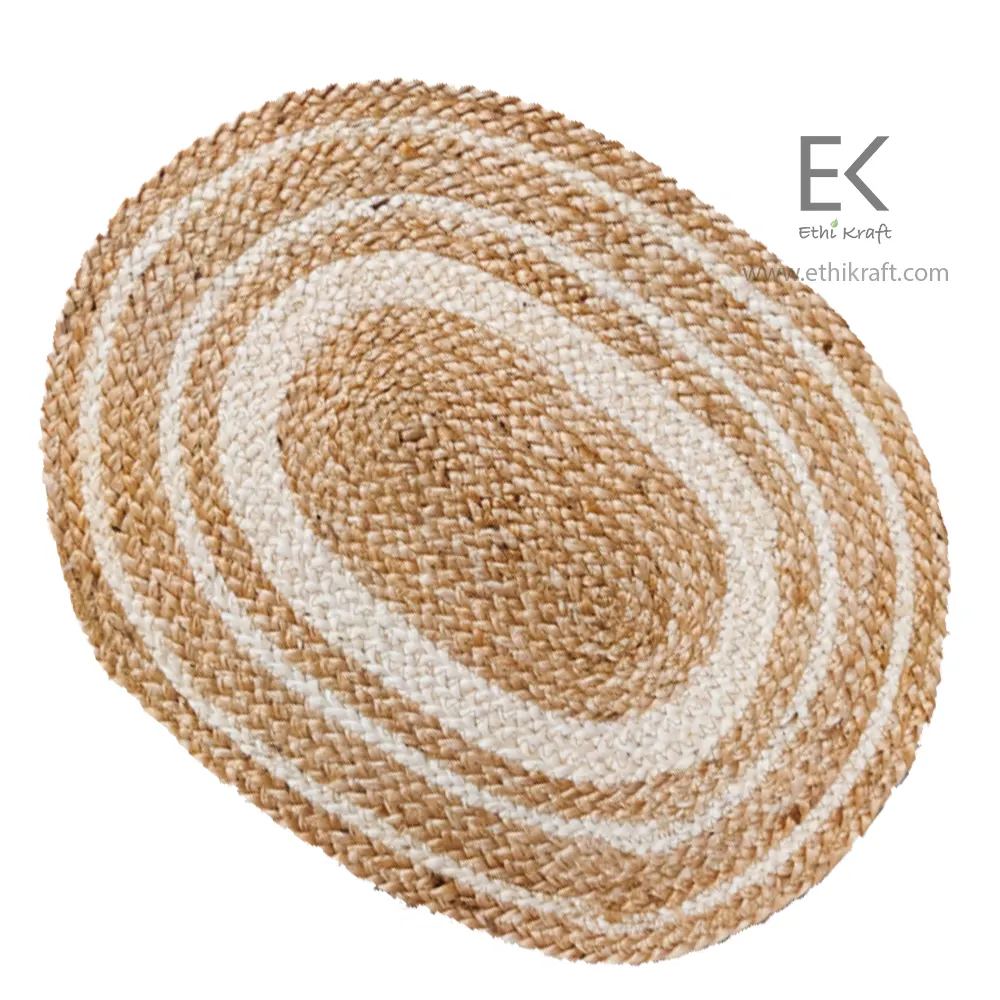 Eco-Friendly Placemat Ethi Kraft Handmade Jute - 100% jute
