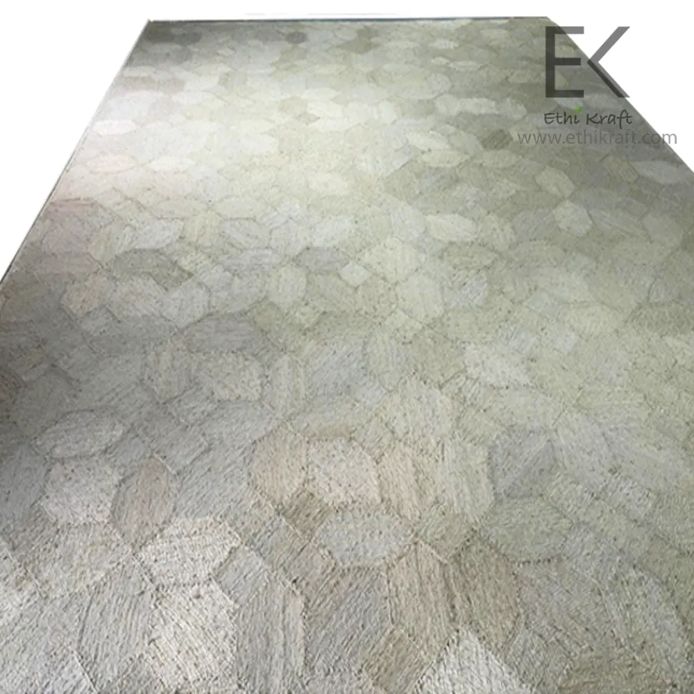 Ethi Kraft Handmade Jute Rug - Pattern fill - 100% jute