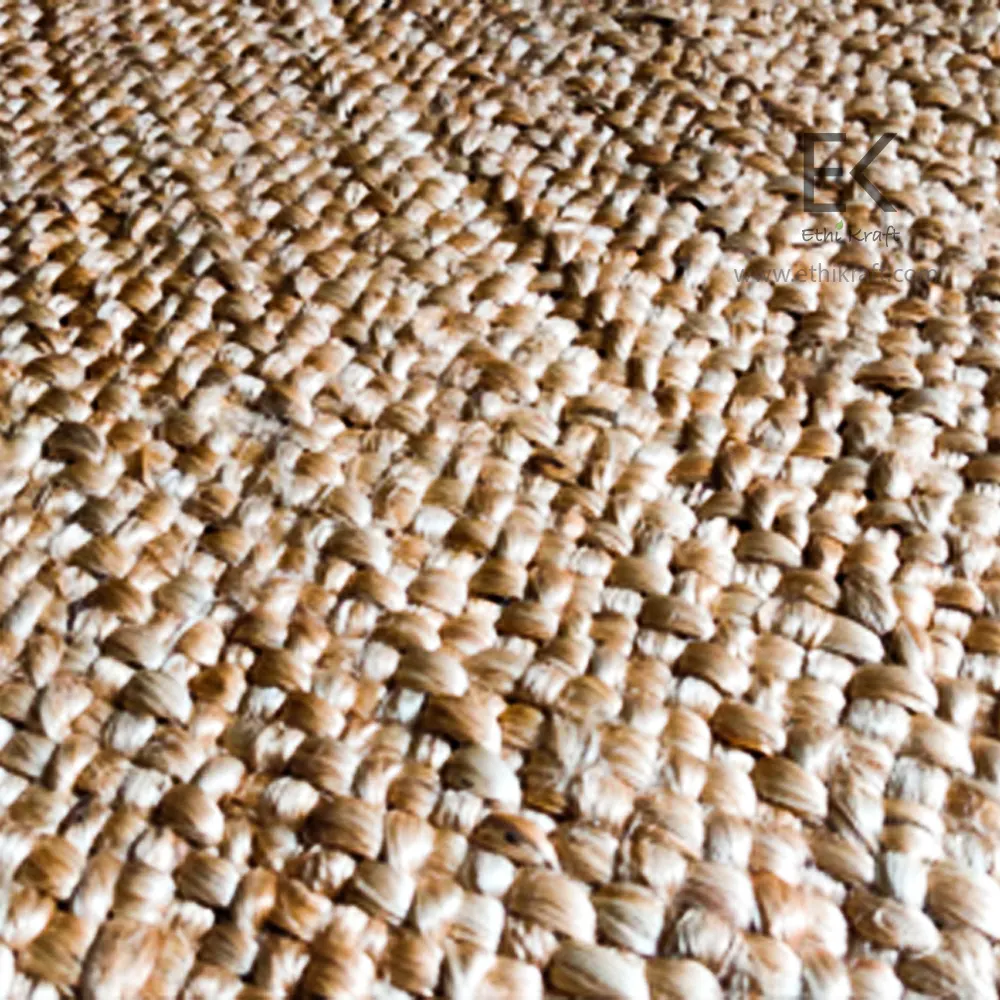 Alternative view of Ethi Kraft Handmade Jute Rug - 5 PLY (1 inch Thick) Roll - 100% Jute - 100% Hand Stitched - Eco Friendly Rugs for Bedroom - Kitchen - Living Room - Farmhouse