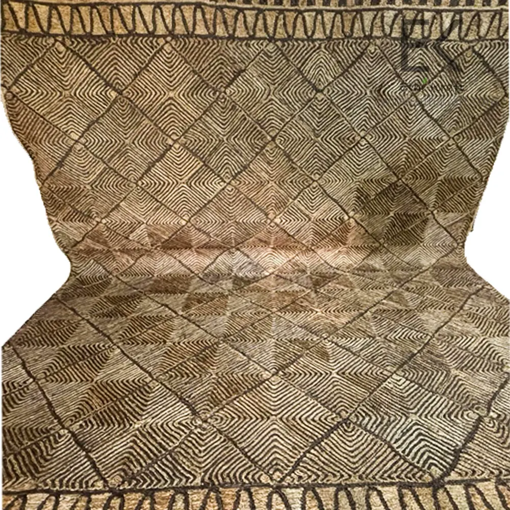 Ethi Kraft Handmade Jute Rug - Pattern fill - 100% jute