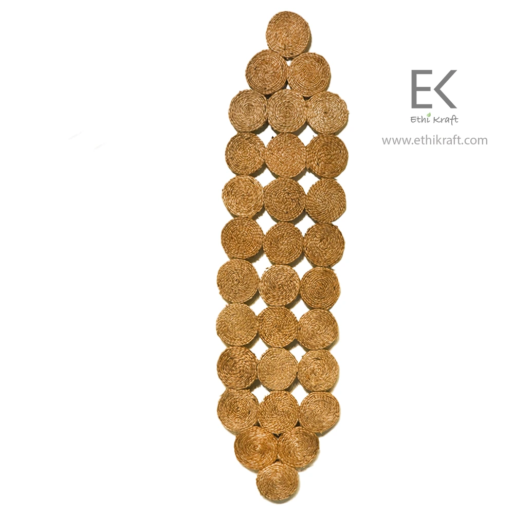Ethi Kraft Handmade Jute Placemat - 100% jute