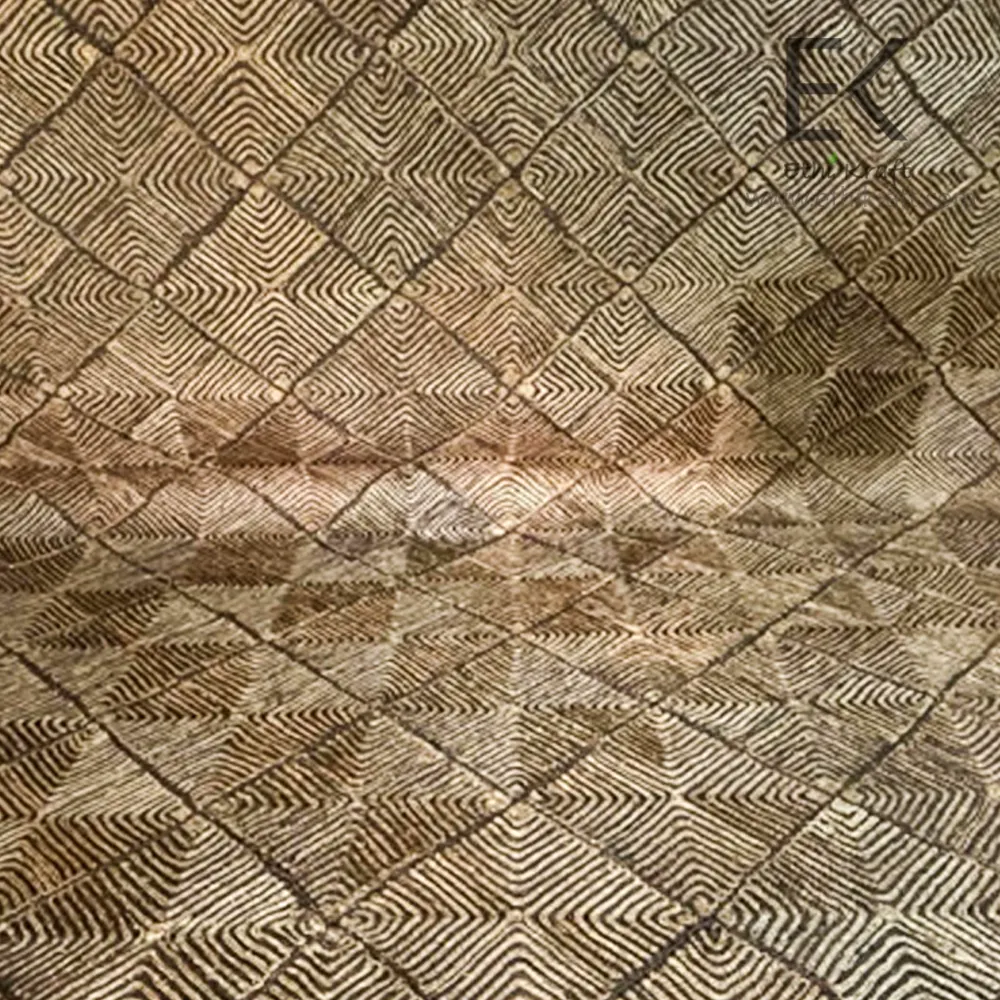 Alternative view of Ethi Kraft Handmade Jute Rug - Pattern fill - 100% jute - 100% Hand Stitched - Eco Friendly Rugs for Bedroom - Kitchen - Living Room - Farmhouse