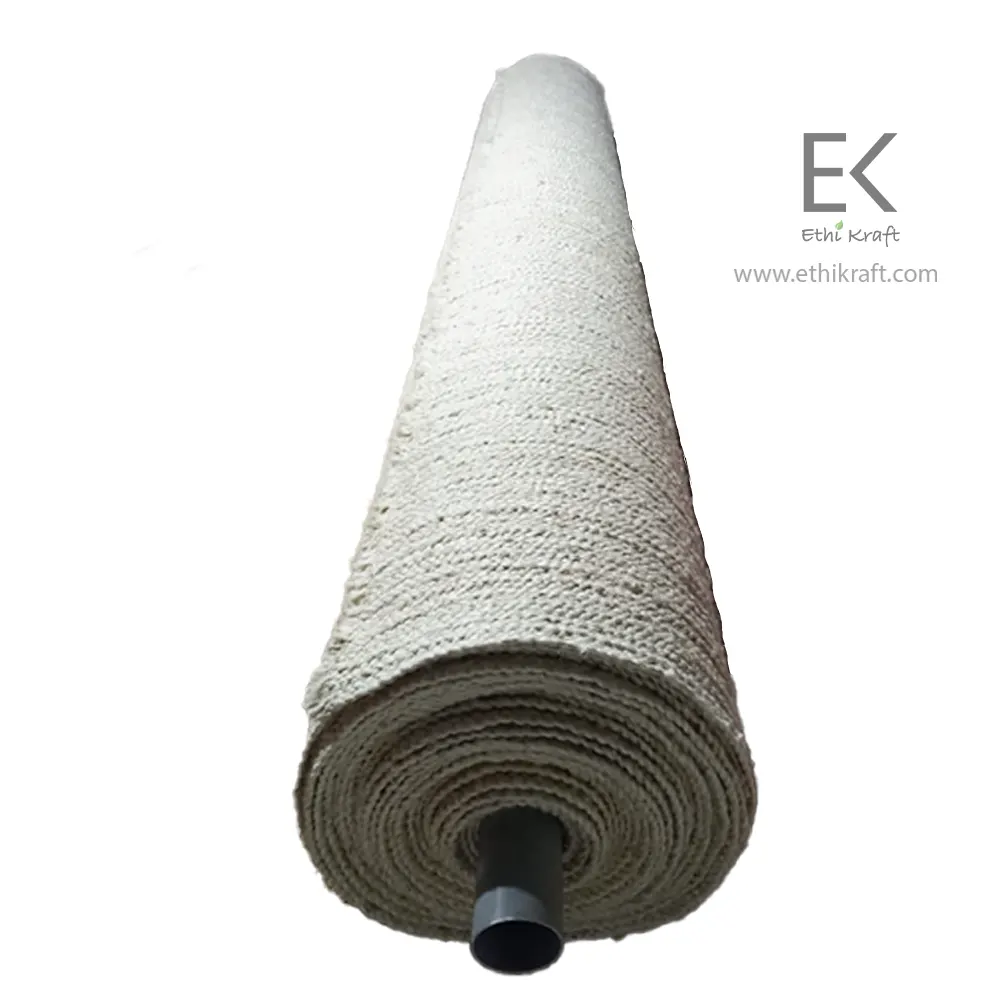 Ethi Kraft Handmade Jute Rug Roll – 5 PLY, 1 Inch Thick | 100% Natural Jute | Eco-Friendly & Hand-Stitched